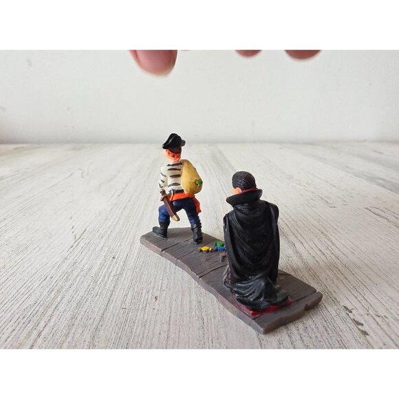 Lemax pirate Dracula leaky bag trick or treat candy boy village Halloween access - Picture 4 of 9